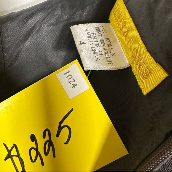 NWT Flores & Flores Black Silk Palazzo Pants Size 4 minimalist Parisian oldmoney - Picture 7 of 7